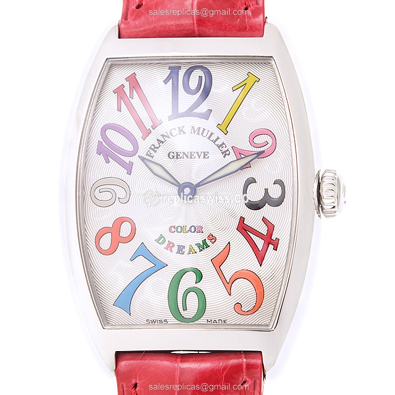 Franck Muller 2852 B QZ COL DRM (AC) CINTREE CURVEX Quartz Stainless Steel