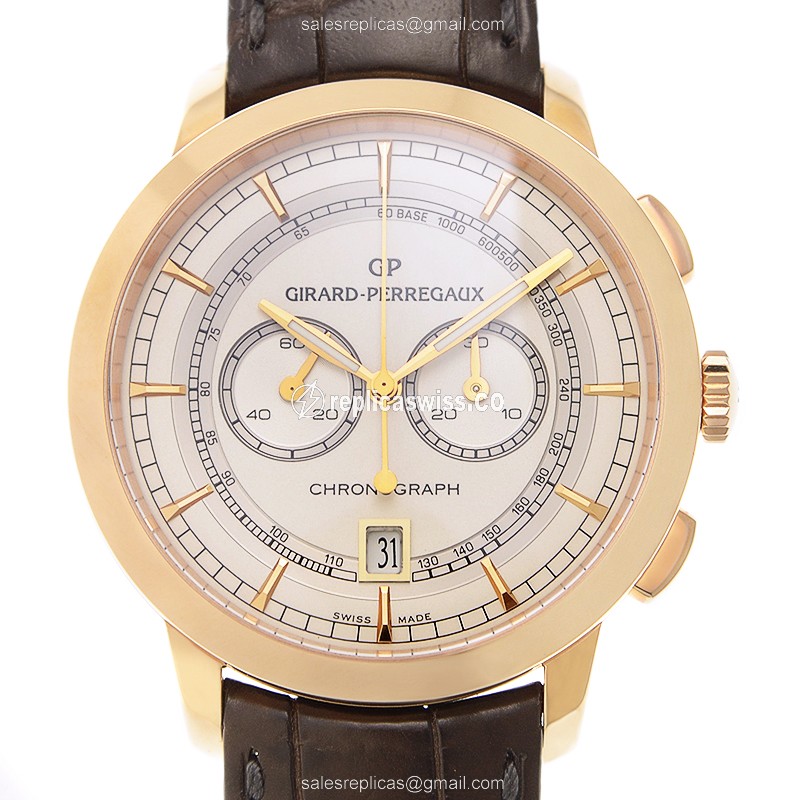 Girard Perregaux 49529-52-131-BABA GIRARD-PERREGAUX 1966 Manual Wind 18kt Rose Gold