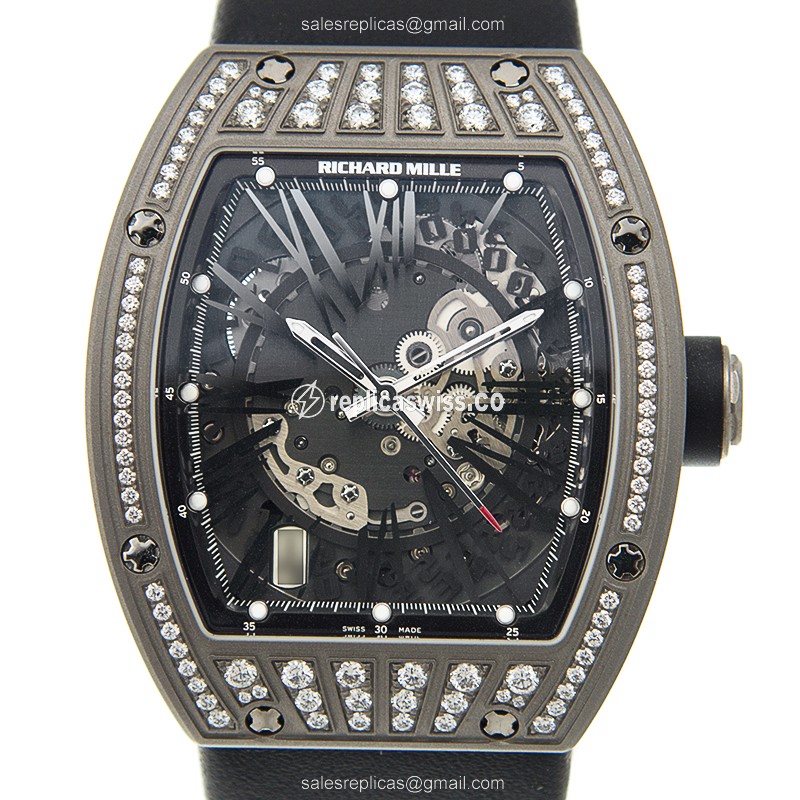 Richard Mille RM23-TI-MED Automatic Titanium & Diamond