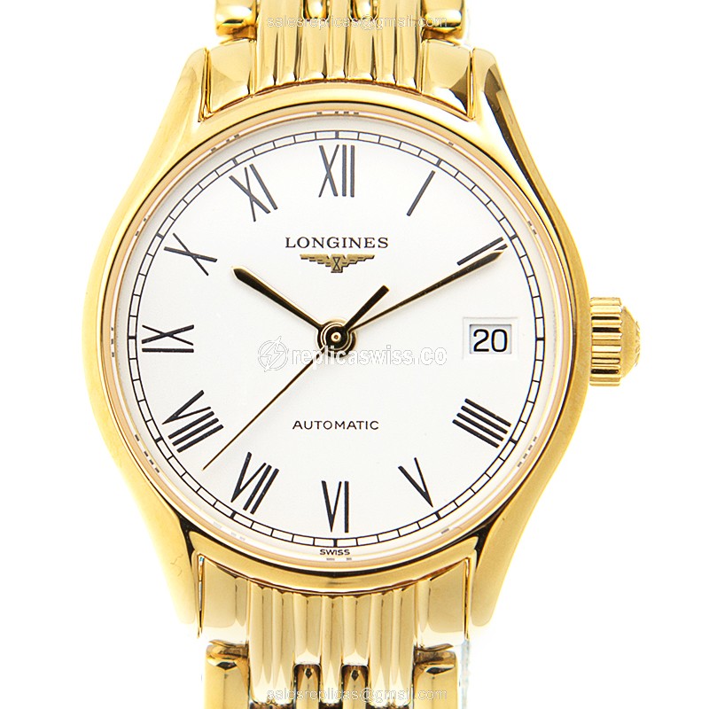 Longines L4.360.2.11.8 LONGINES LYRE Automatic Gold-Plated & Stainless Steel