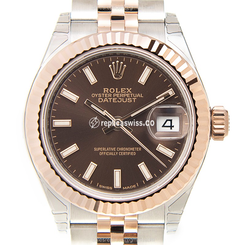 Rolex 279171-0017 LADY DATEJUST Automatic 18kt Rose Gold & Steel