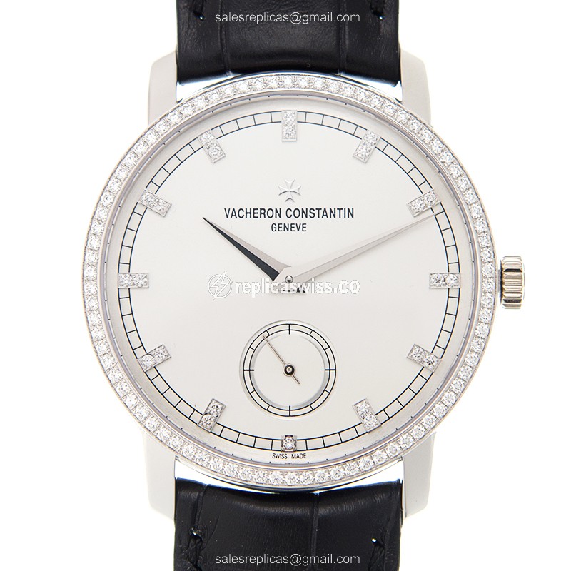 Vacheron Constantin 82572/000G-9605 TRADITIONNELLE Automatic 18kt White Gold & Diamond