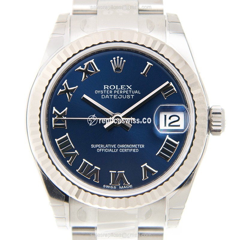 Rolex 178274-0080 LADY DATEJUST Automatic 18kt White Gold & Steel