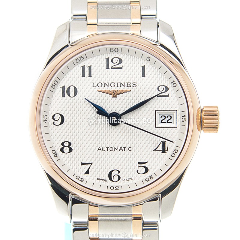 Longines L2.128.5.79.7 MASTER Automatic 18kt Rose Gold & Steel