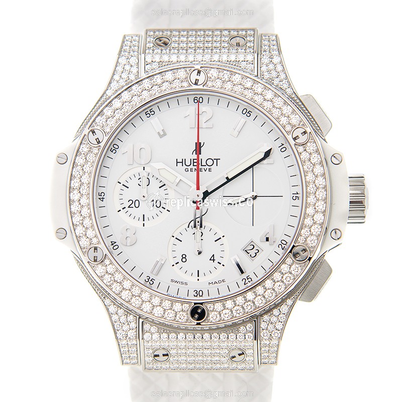 Hublot 342.SE.230.RW.174 BIG BANG Automatic Stainless Steel & Diamonds