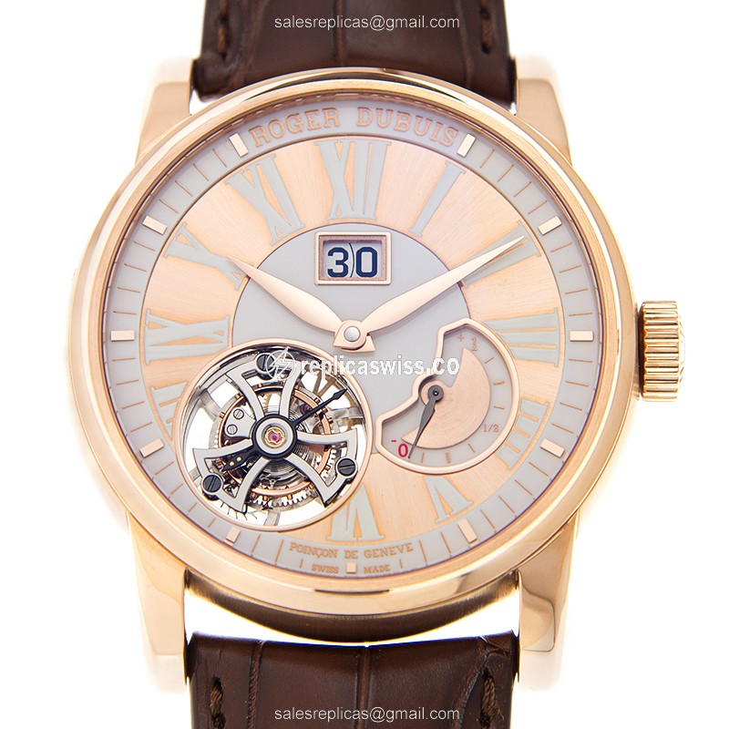 Roger Dubuis DBHO0568 HOMMAGE Manual Wind 18kt Rose Gold