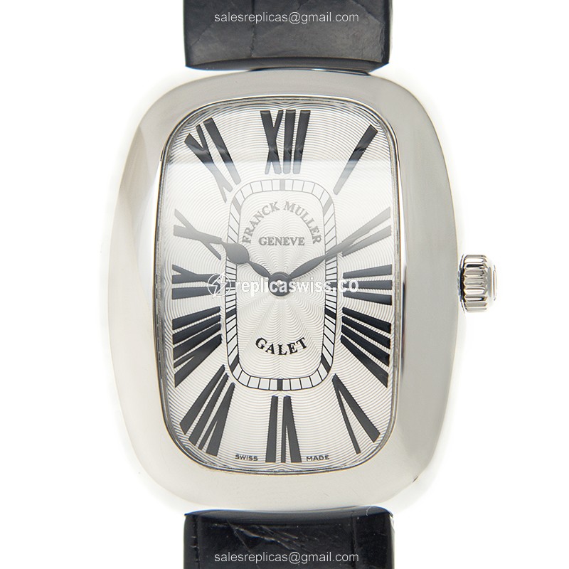 Franck Muller 3002 M QZ R (AC) GALET Quartz Stainless Steel