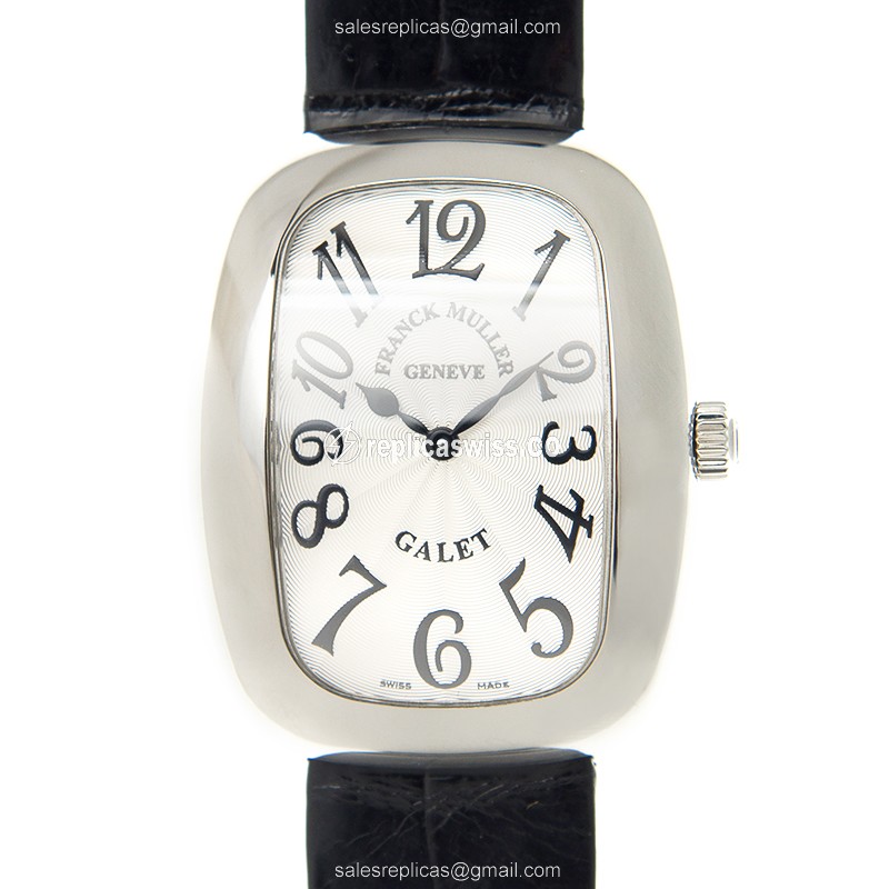 Franck Muller 3002 M QZ V (AC) GALET Quartz Stainless Steel