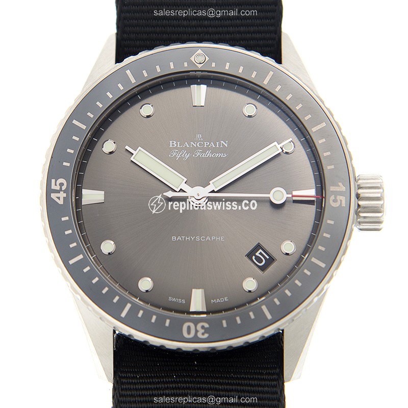Blancpain 5000-1110-NABA FIFTY FATHOMS Automatic Stainless Steel