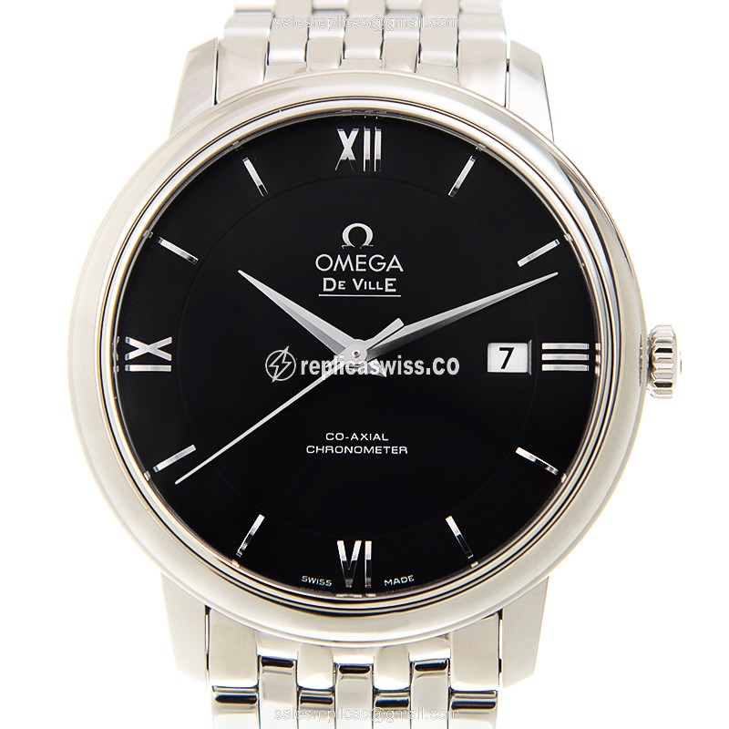 Omega 424.10.40.20.01.001 DE VILLE Automatic Stainless Steel