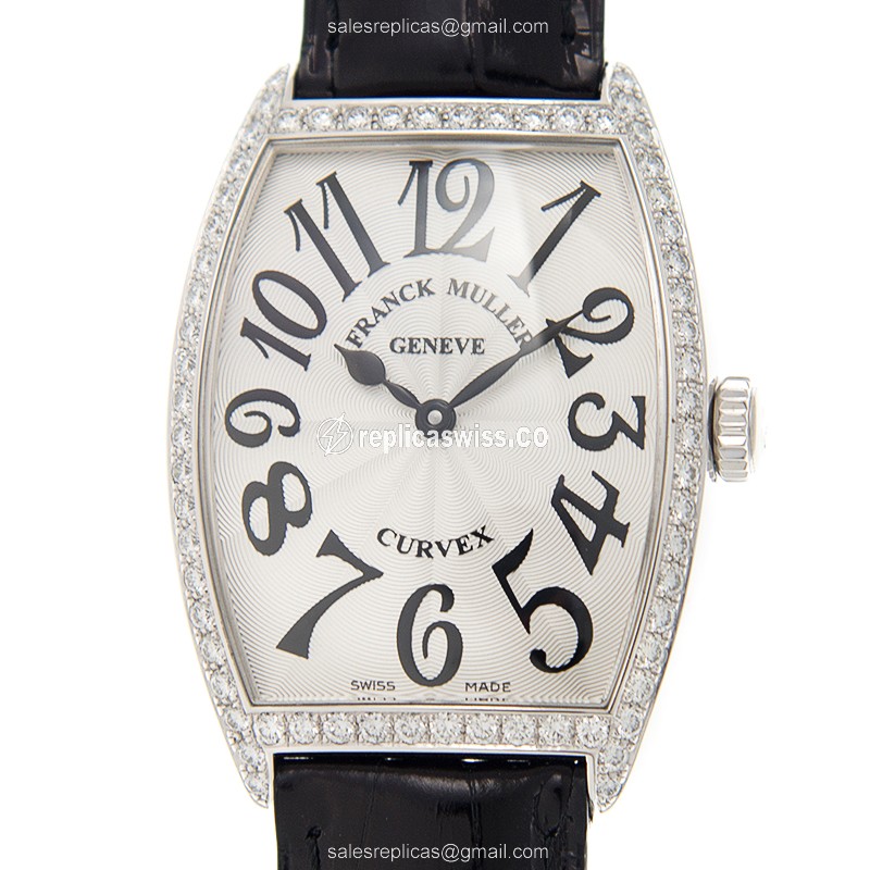 Franck Muller 2852 QZ D 1R (AC) CINTREE CURVEX Quartz Stainless Steel