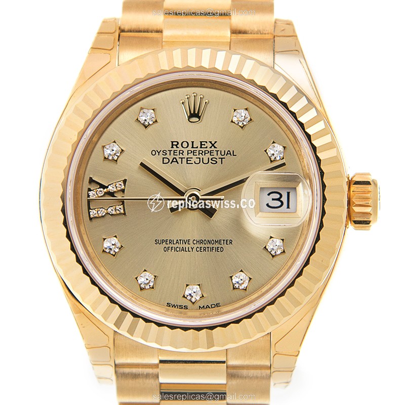 Rolex 279178-0013 LADY DATEJUST Automatic 18kt Yellow Gold