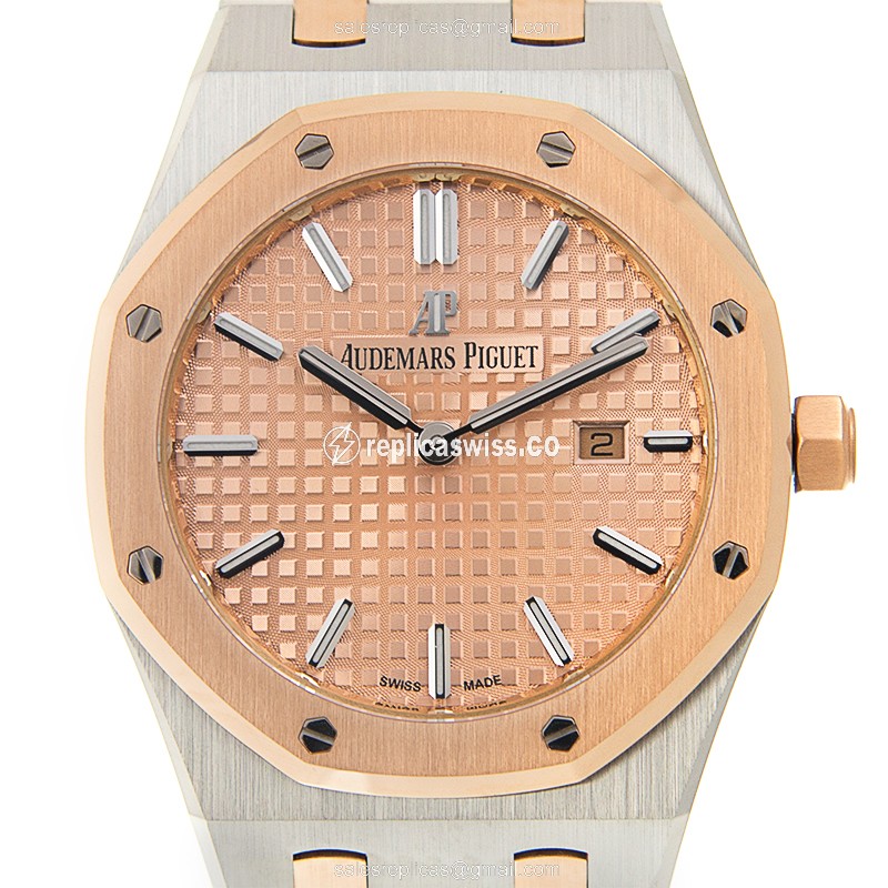 Audemars Piguet 67650SR.OO.1261SR.01 ROYAL OAK Quartz 18kt Rose Gold & Steel
