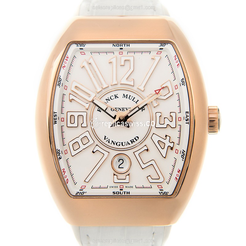 Franck Muller V 41 SC DT 5N.BC VANGUARD Automatic 18kt Rose Gold