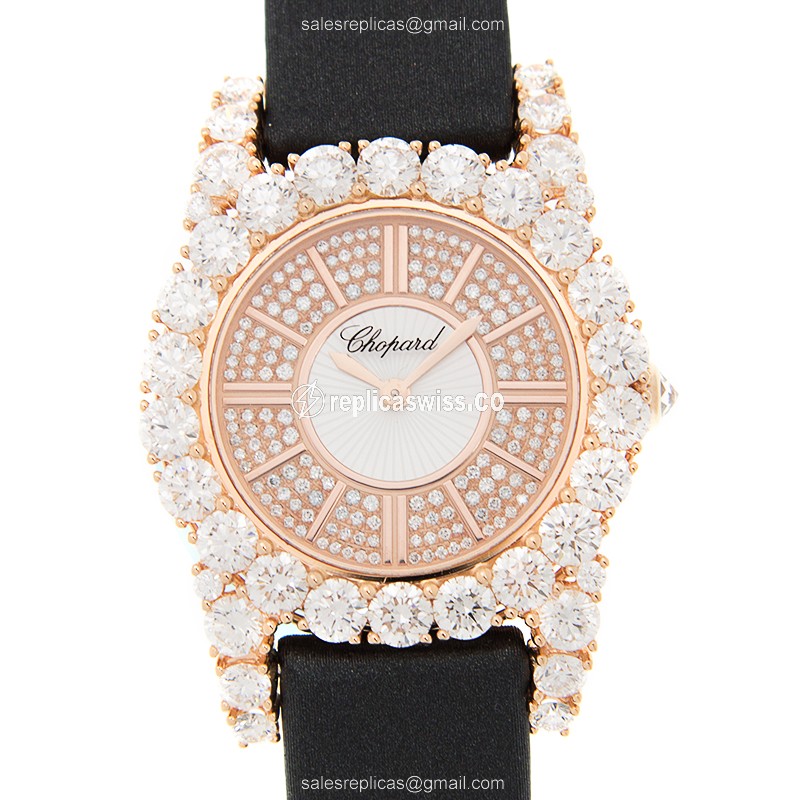 Chopard 139377-5101 WOMEN JEWELRY Automatic 18kt Rose Gold & Diamonds