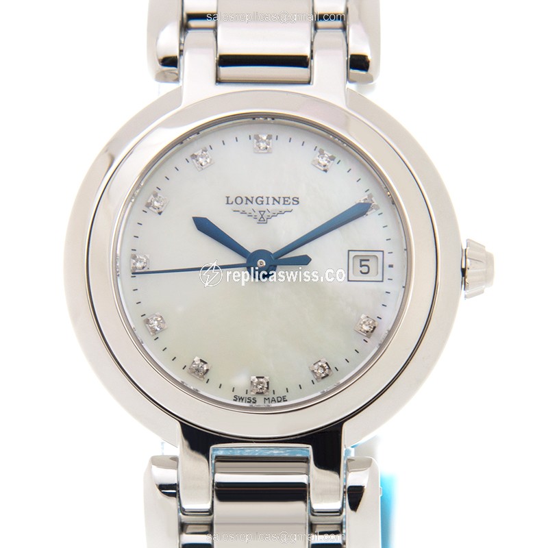 Longines L8.110.4.87.6 PRIMA LUNA Quartz Stainless Steel