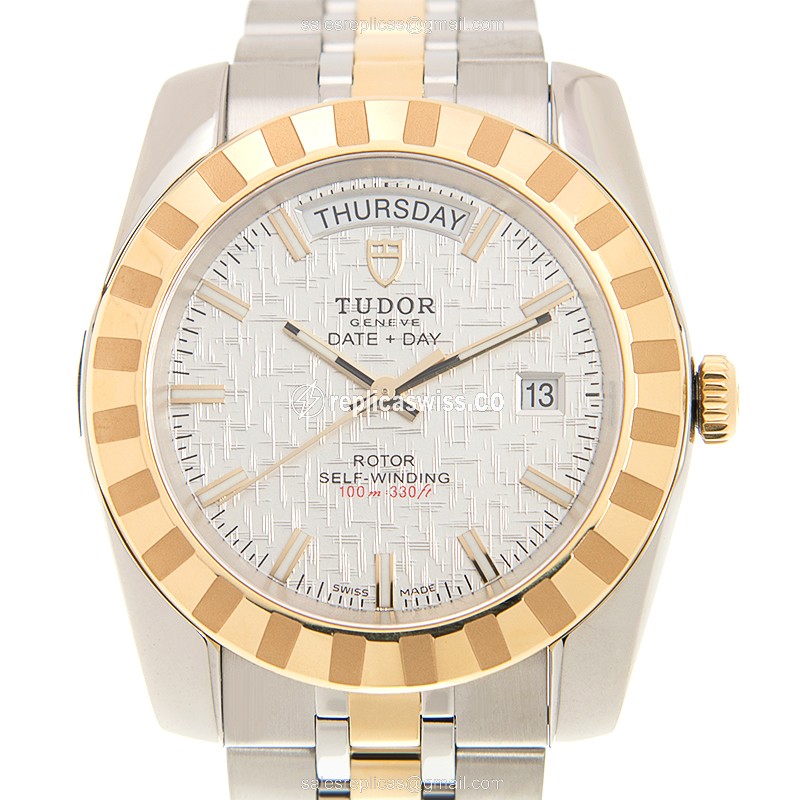 Tudor 21013-62113-SVCL CLASSIQUE Automatic 18kt Gold & Steel