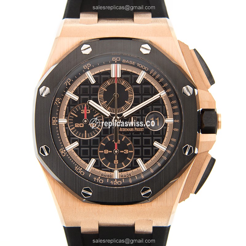Audemars Piguet 26401RO.OO.A002CA.02 ROYAL OAK OFFSHORE Automatic 18kt Rose Gold