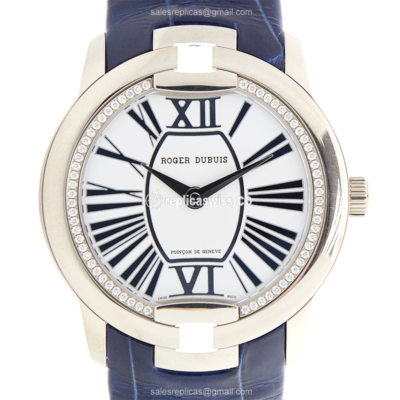 Roger Dubuis RDDBVE0034 VELVET Automatic 18kt White Gold