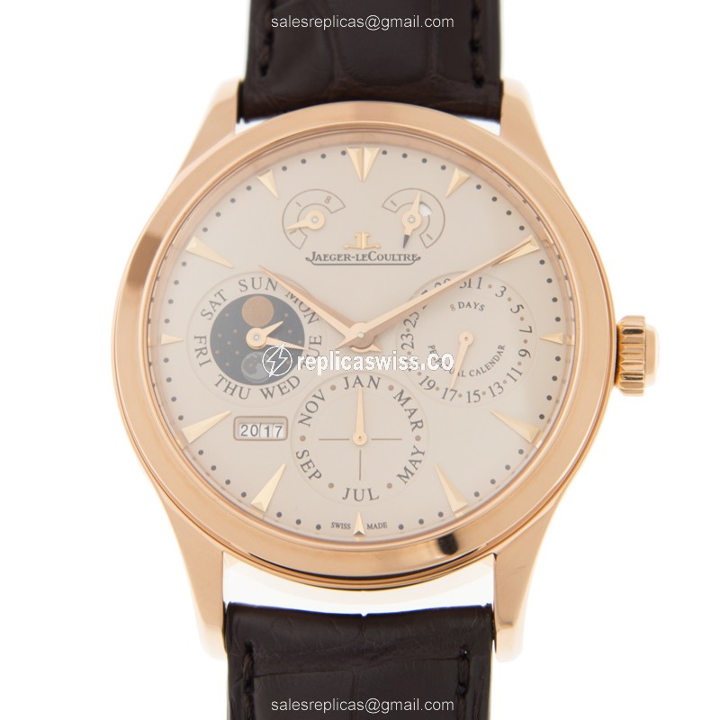 Jaeger-Lecoultre Q1612520 MASTER ULTRA THIN Manual Wind 18kt Rose Gold