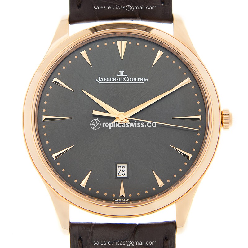 Jaeger-Lecoultre Q128255J MASTER ULTRA THIN Automatic 18kt Rose Gold