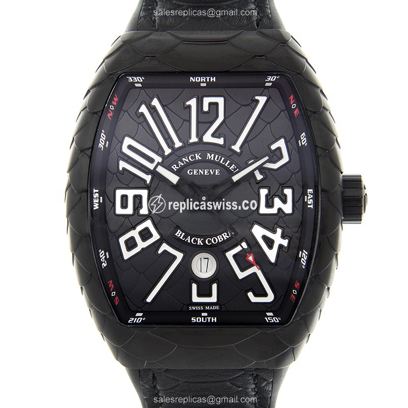 Franck Muller V 45 SC DT BLACK COBRA (AC.NR.NR) VANGUARD Automatic Titanium