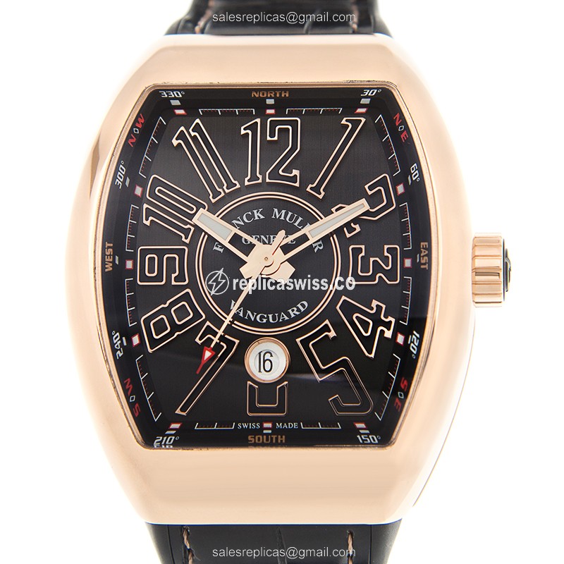 Franck Muller V 45 SC DT (5N.NR) VANGUARD Automatic 18kt Rose Gold