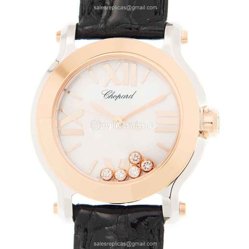 Chopard 278509-6002 HAPPY SPORT Quartz 18kt Rose Gold