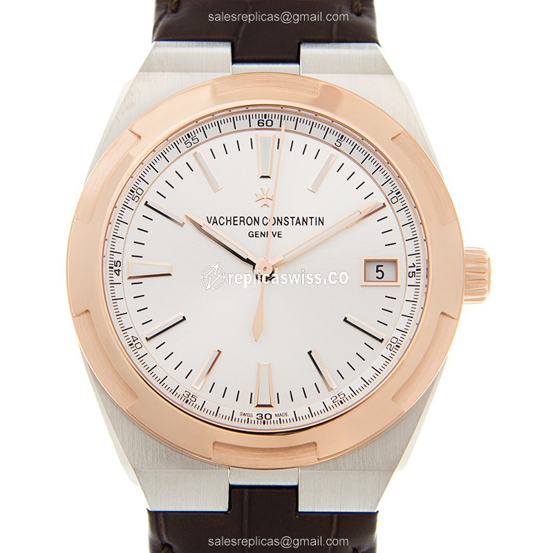 Vacheron Constantin 4500V/000M-B127 OVERSEAS Automatic 18kt Rose Gold & Steel