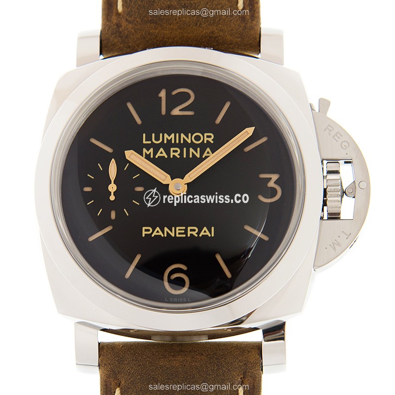 Panerai PAM00422 LUMINOR Manual Wind Stainless Steel