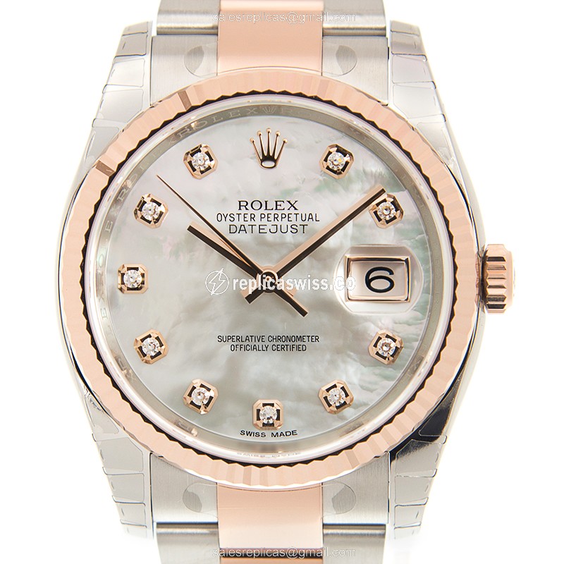 Rolex 116231 DATEJUST Automatic 18kt Rose Gold & Steel