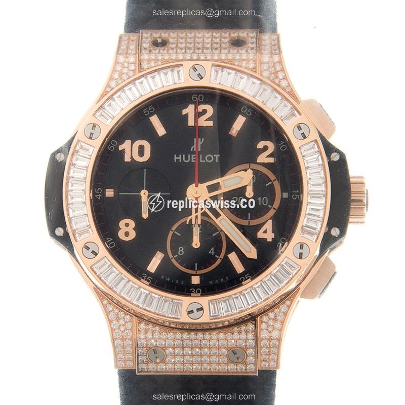 Hublot 301.PX.130.RX.094 BIG BANG Automatic 18kt Rose Gold & Diamonds