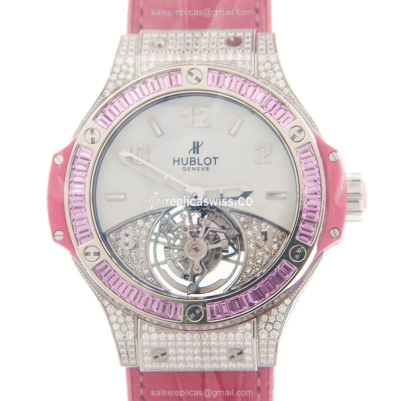 Hublot 345.SP.2010.LR.0933 BIG BANG Manual Wind Titanium & Diamond