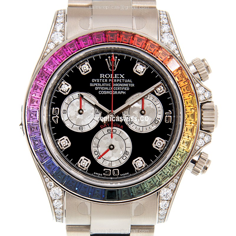 Rolex 116599RBOW-0003 DAYTONA Automatic 18kt White Gold & Diamond
