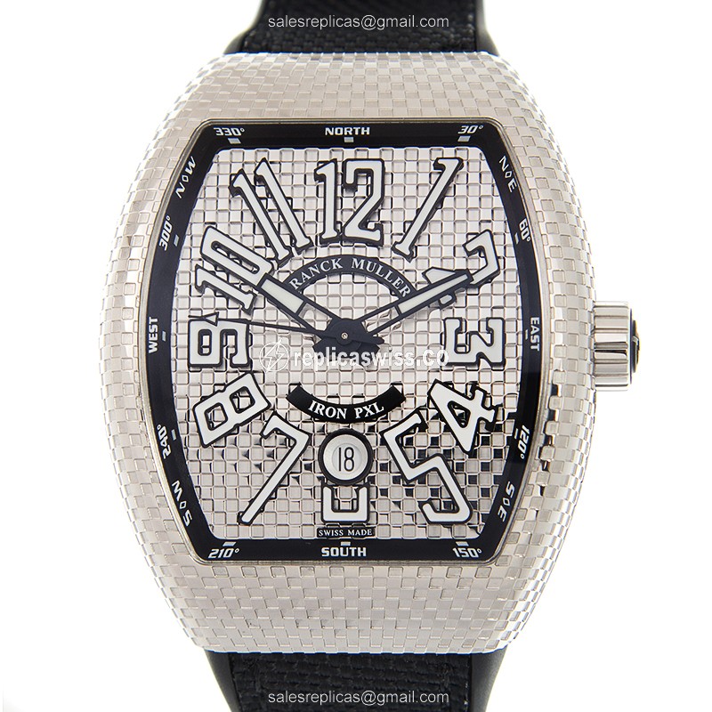 Franck Muller V 45 SC DT IRON PXL (AC.NR) VANGUARD Automatic Stainless Steel
