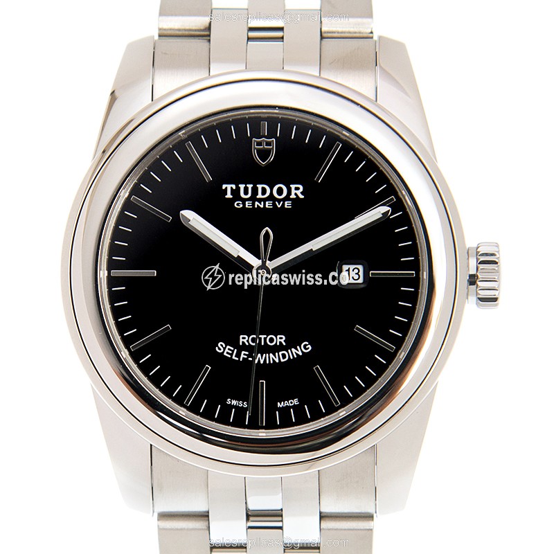 Tudor 53000-68030-BK GLAMOUR DATE Automatic Stainless Steel