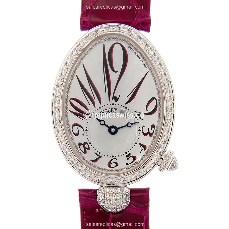 Breguet 8928BB/5P/944/DD0D REINE DE NAPLES Automatic 18kt White Gold
