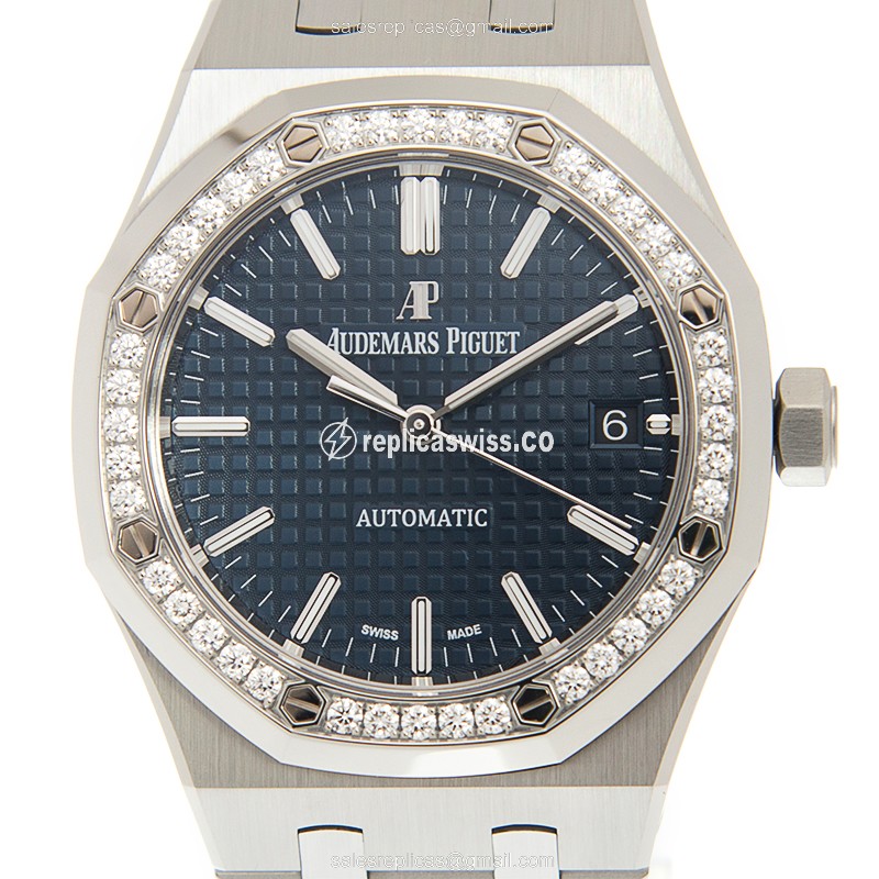 Audemars Piguet 15451ST.ZZ.1256ST.03 ROYAL OAK Automatic Stainless Steel & Diamonds
