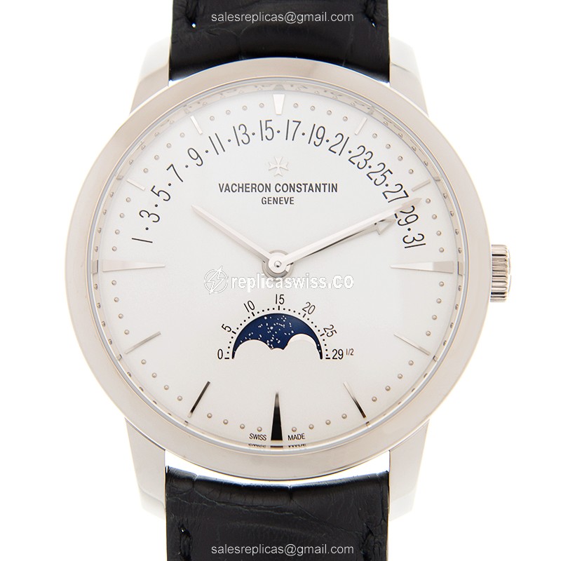 Vacheron Constantin 4010U/000G-B330 PATRIMONY TRADITIONELLE Automatic 18kt White Gold