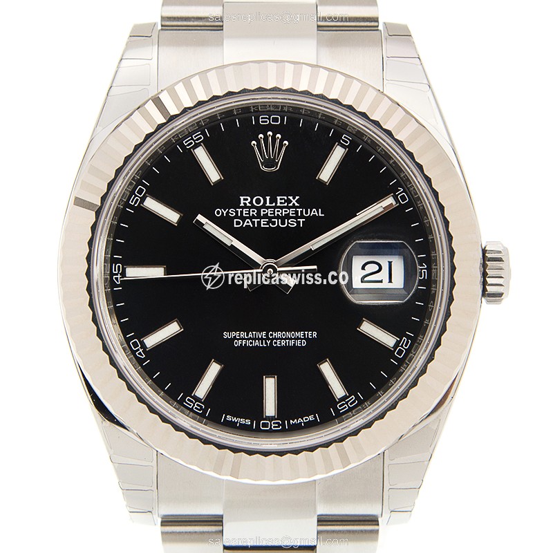 Rolex 126334-0017 DATEJUST Automatic 18kt White Gold & Steel