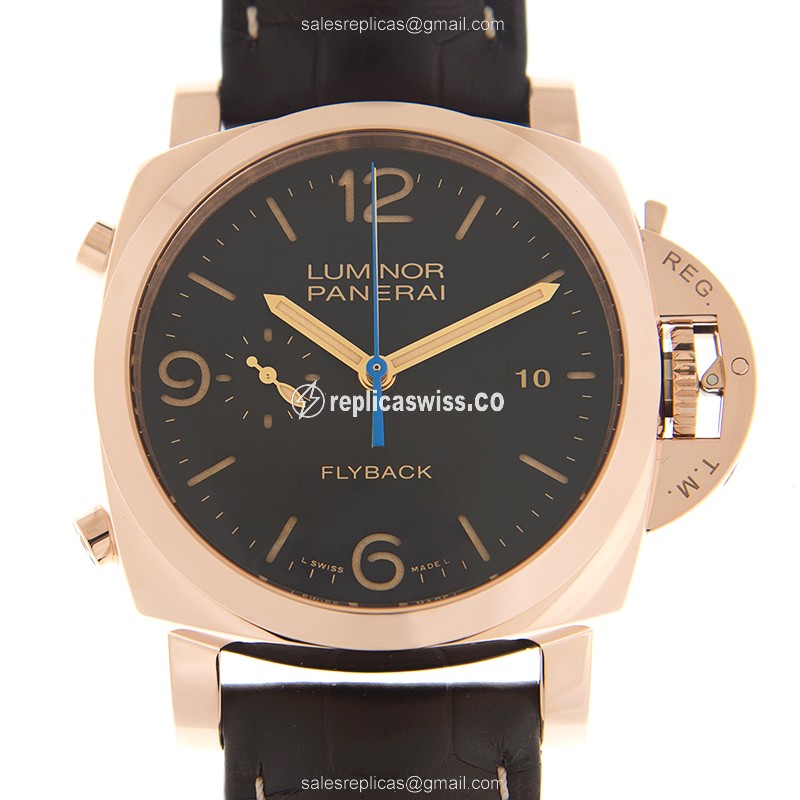Panerai PAM00525 LUMINOR Automatic 18kt Rose Gold