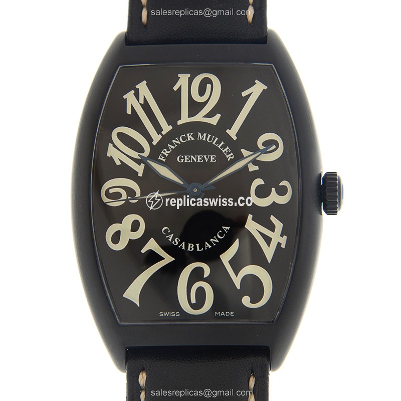 Franck Muller 6850 SC CASA NR(AC) - BK CINTREE CURVEX Automatic Stainless Steel
