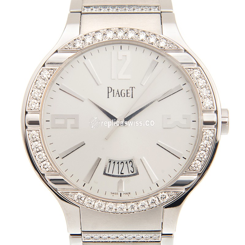 Piaget G0A36225 POLO Automatic 18kt White Gold & Diamond