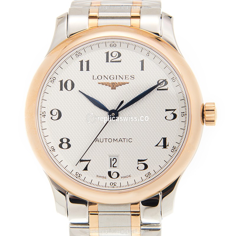 Longines L2.628.5.79.7 MASTER Automatic 18kt Rose Gold & Steel