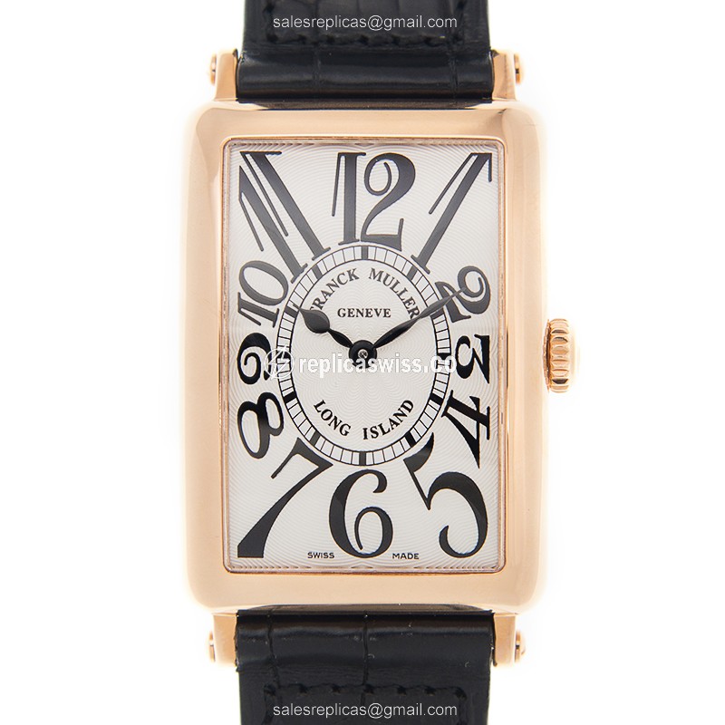Franck Muller 952 QZ (5N) LONG ISLAND Quartz 18kt Rose Gold