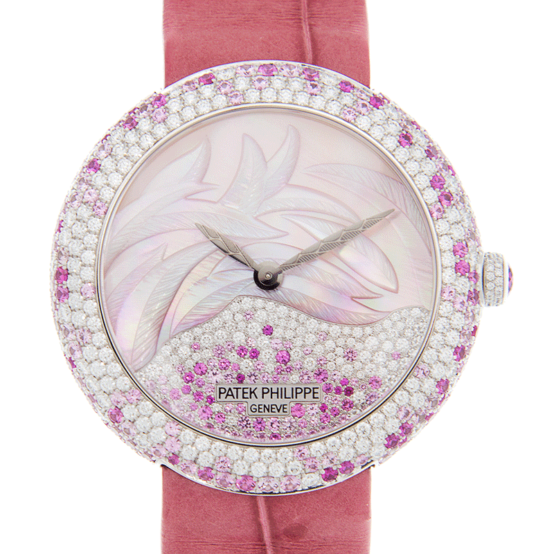Patek Philippe 4899/900G-001 CALATRAVA Automatic 18kt White Gold & Diamond