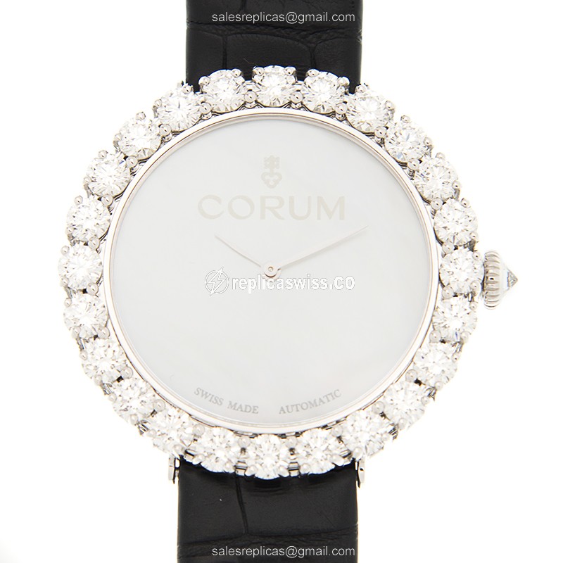 Corum 058.100.69/0001 PN02 Automatic 18kt White Gold & Diamond