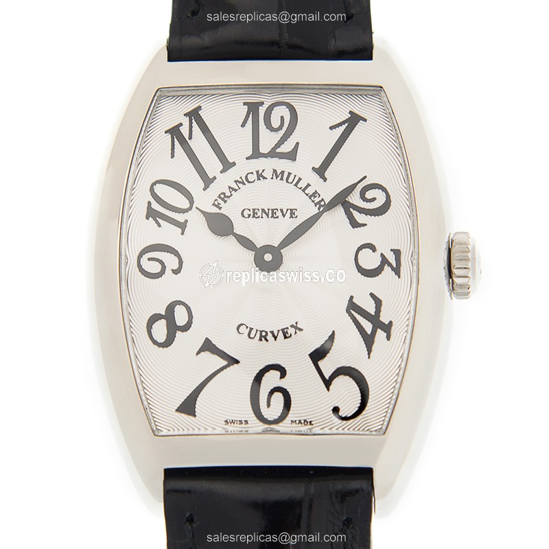 Franck Muller 7502 QZ (AC) CINTREE CURVEX Quartz Stainless Steel