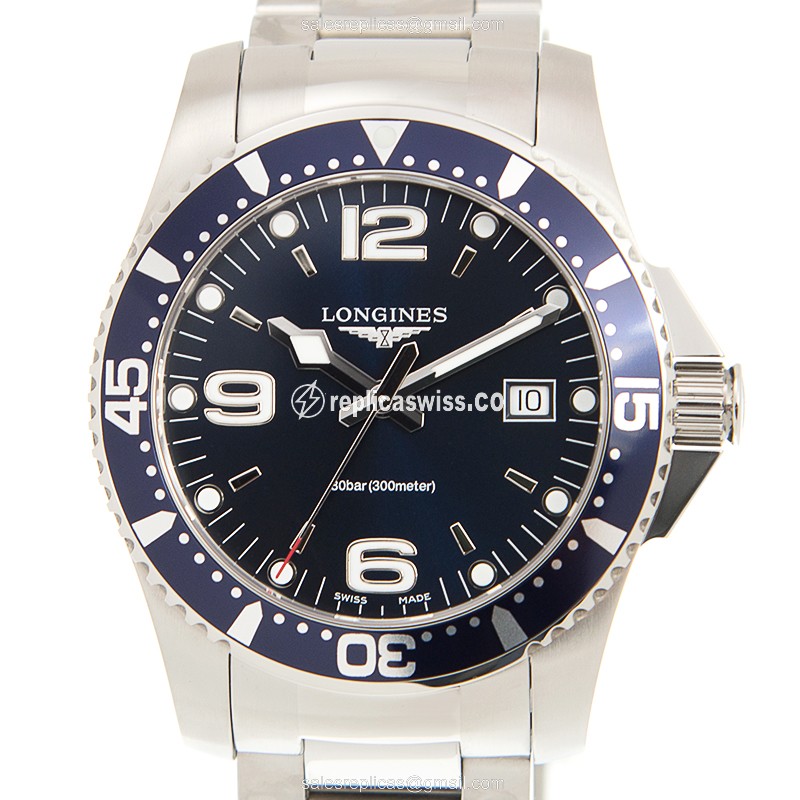 Longines L3.740.4.96.6 CONQUEST Quartz Stainless Steel
