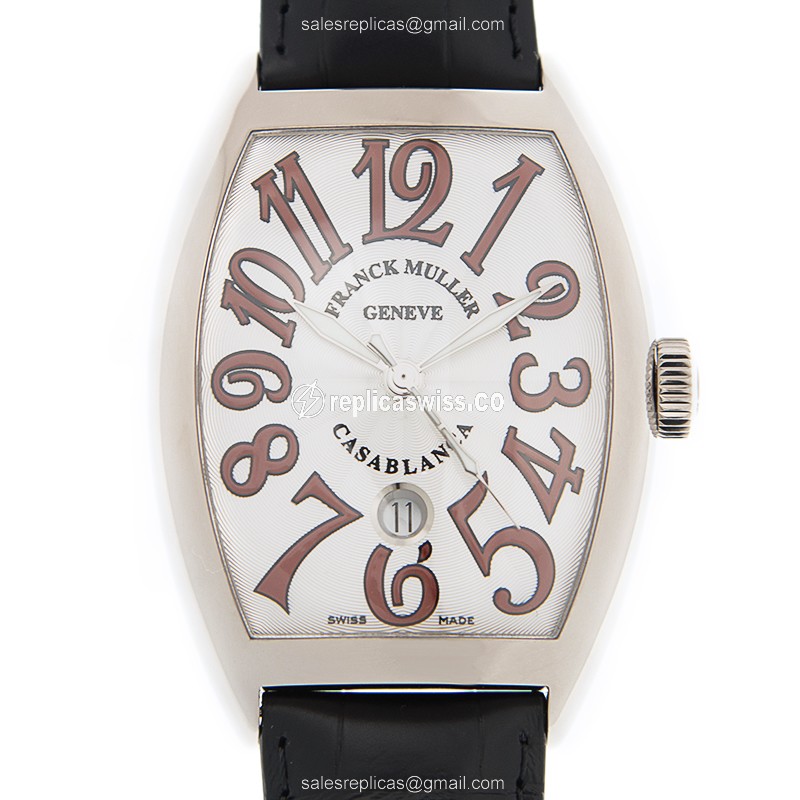 Franck Muller 8880 C DT CASABLANCA (OG) CINTREE CURVEX Automatic 18kt White Gold